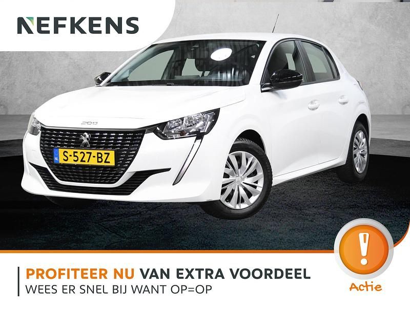 Wit Gebruikt 2022 Peugeot 208 Active Hatchback | € 14.500 (Eerlijke prijs) - Afbeelding 1/4