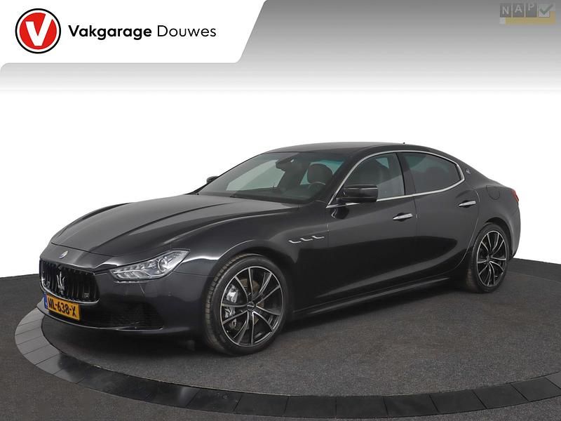 Zwart Gebruikt 2014 Maserati Ghibli Coupé | € 24.950 (Eerlijke prijs) - Afbeelding 1/4