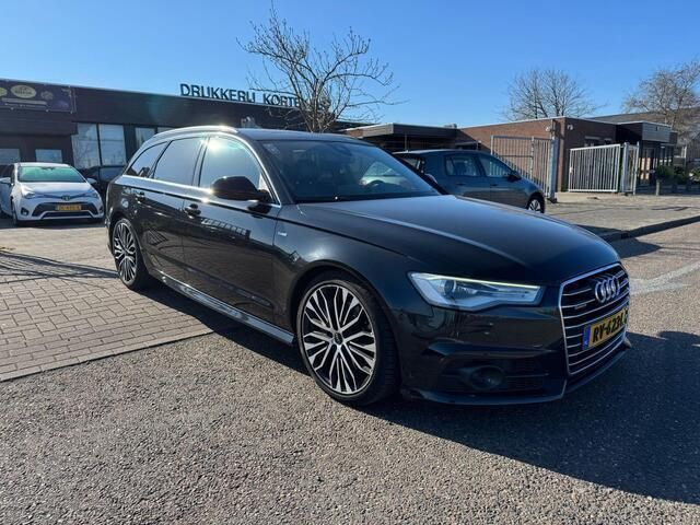Zwart Gebruikt 2016 Audi A6 Stationwagen | € 11.950 (Eerlijke prijs) - Afbeelding 1/4