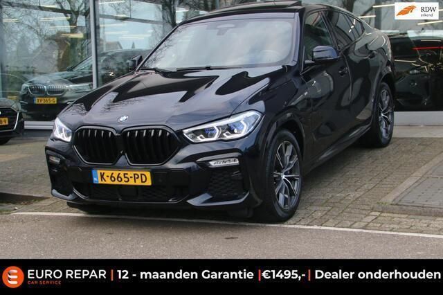 Zwart Gebruikt 2020 BMW X6 Executive SUV | € 59.795 - Afbeelding 1/4