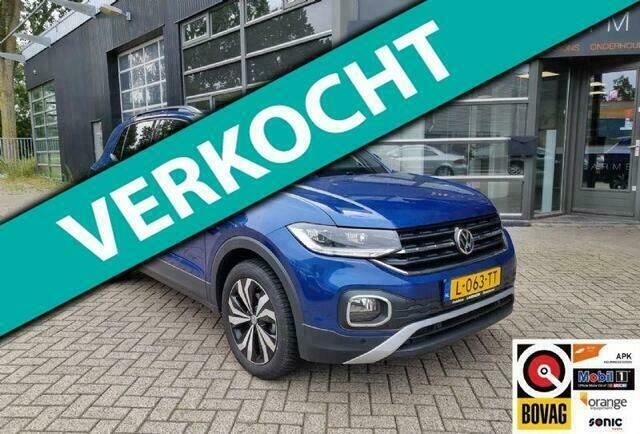 Blauw Gebruikt 2020 VW T-Cross United SUV | € 20.495 - Afbeelding 1/4