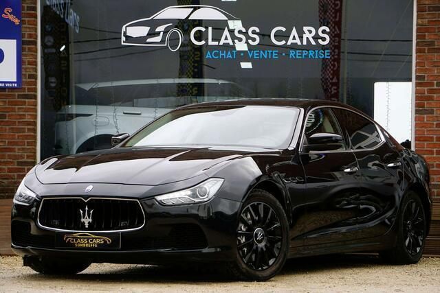 Zwart Gebruikt 2016 Maserati Ghibli Coupé | € 37.990 (Eerlijke prijs) - Afbeelding 1/4