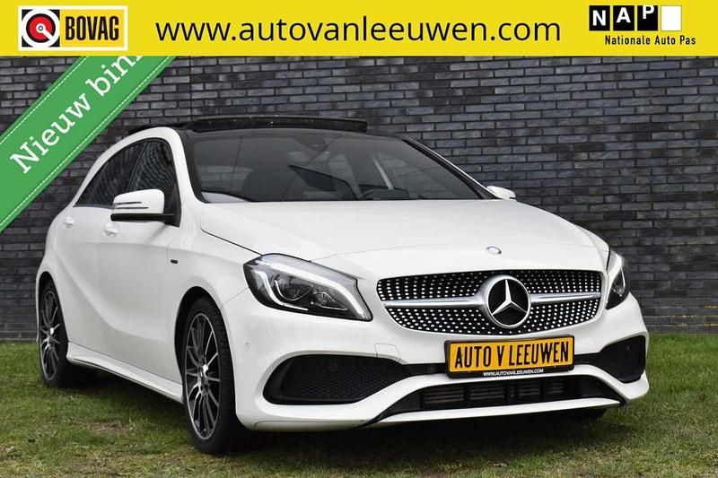 Wit Gebruikt 2018 Mercedes A200 AMG Hatchback | € 21.825 (Iets duurder) - Afbeelding 1/4