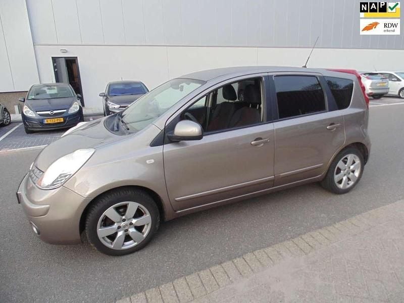 Bruin Occasion 2008 Nissan Note MPV | € 1.999 (Eerlijke prijs) - Afbeelding 1/4