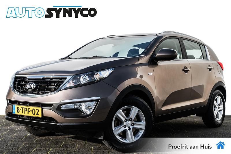 Bruin Occasion 2014 Kia Sportage Comfort SUV | € 9.900 (Eerlijke prijs) - Afbeelding 1/4