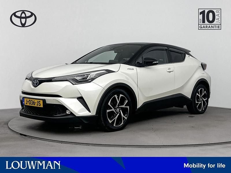 Wit metallic Gebruikt 2017 Toyota C-HR Plus SUV | € 18.945 (Eerlijke prijs) - Afbeelding 1/3