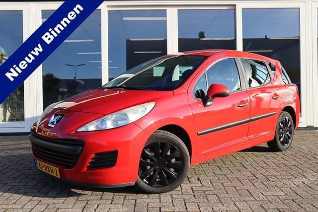 Rood Gebruikt 2011 Peugeot 207 Stationwagen | € 3.650 (Eerlijke prijs) - Afbeelding 1/4