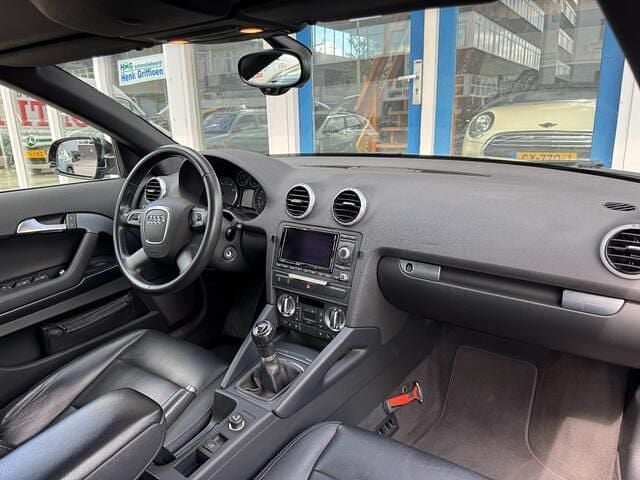 Occasion Audi A3 Cabriolet 105 PK (77 kW) 2013 Zwart Cabriolet