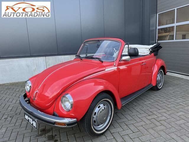 Rood Gebruikt 1975 VW Käfer Cabriolet | € 22.500 - Afbeelding 1/4