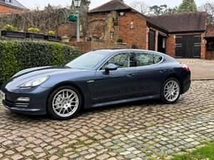 Blauw Gebruikt 2009 Porsche Panamera 4S Sedan | € 18.279 - Afbeelding 1/4