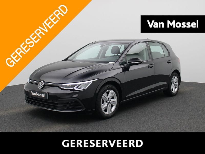 Zwart Occasion 2021 VW Golf VIII Business Hatchback | € 20.900 (Super prijs) - Afbeelding 1/4