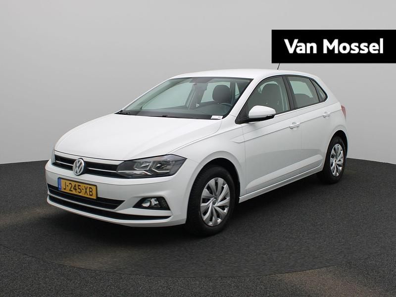 Wit Gebruikt 2020 VW Polo Comfortline Hatchback | € 13.900 (Goede deal) - Afbeelding 1/4