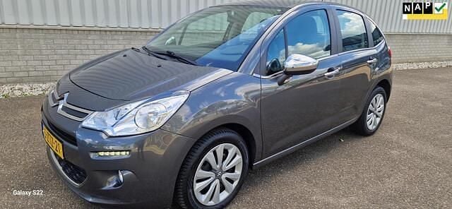 Grijs Gebruikt 2015 Citroën C3 PureTech Hatchback | € 4.650 (Goede deal) - Afbeelding 1/4