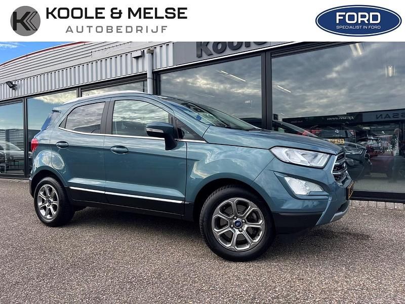 Blauw Gebruikt 2019 Ford Ecosport Titanium SUV | € 17.950 (Eerlijke prijs) - Afbeelding 1/4