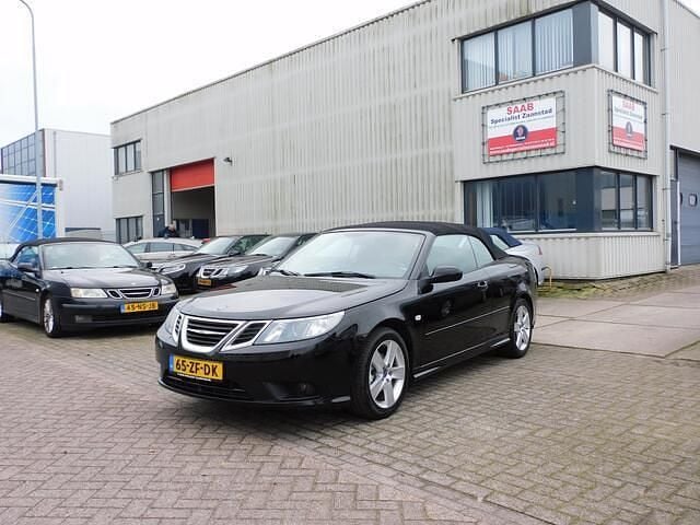 Zwart Occasion 2008 Saab 9-3 Cabriolet Vector Cabriolet | € 8.950 (Eerlijke prijs) - Afbeelding 1/4