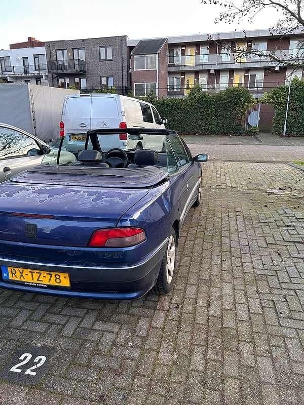 Occasion Peugeot 306 Cabriolet 132 PK (97 kW) 1997 Blauw Cabriolet