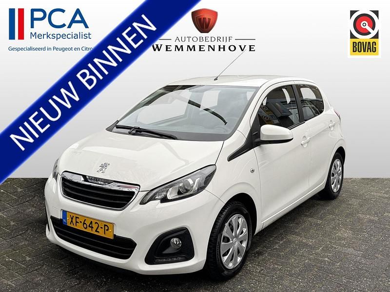 Wit Gebruikt 2019 Peugeot 108 Active Hatchback | € 7.890 (Eerlijke prijs) - Afbeelding 1/4