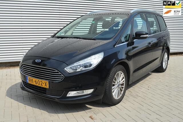 Zwart Gebruikt 2018 Ford Galaxy Titanium MPV | € 12.500 (Super prijs) - Afbeelding 1/4