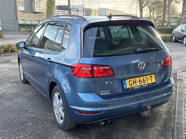 Occasion VW Golf Sportsvan Comfortline 125 PK (91 kW) 2015 Blauw (metallic) MPV