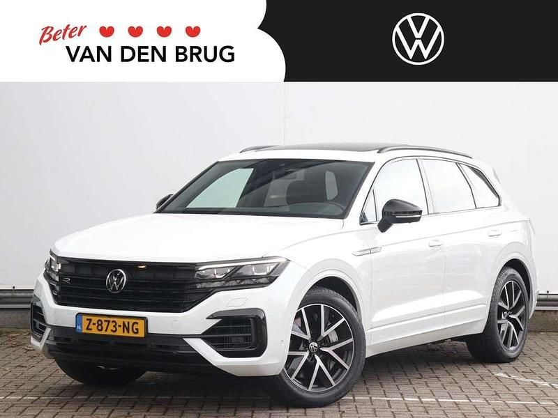 Wit Gebruikt 2021 VW Touareg R SUV | € 49.400 (Super prijs) - Afbeelding 1/4