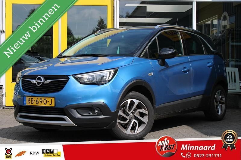 Blauw Gebruikt 2017 Opel Crossland X Innovation SUV | € 11.250 (Eerlijke prijs) - Afbeelding 1/4