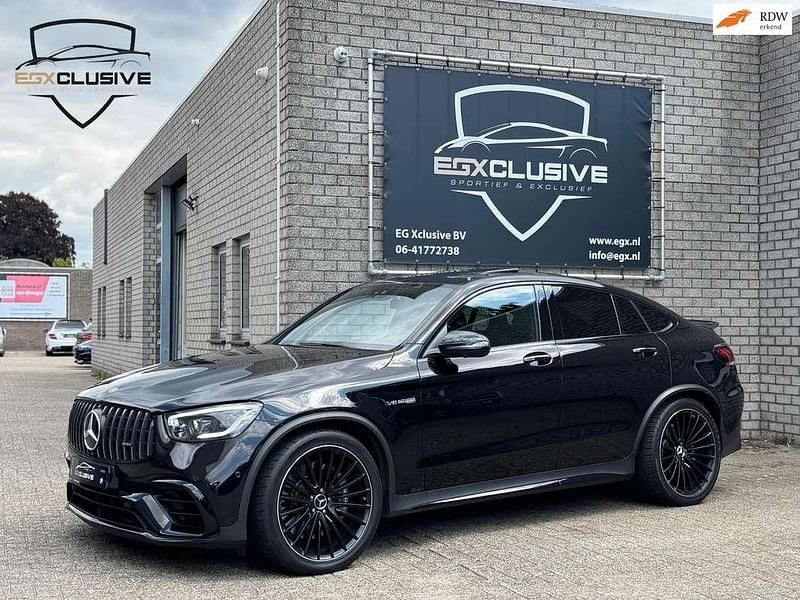 Zwart Gebruikt 2019 Mercedes GLC63 AMG Premium Plus Coupé | € 71.500 (Iets duurder) - Afbeelding 1/4