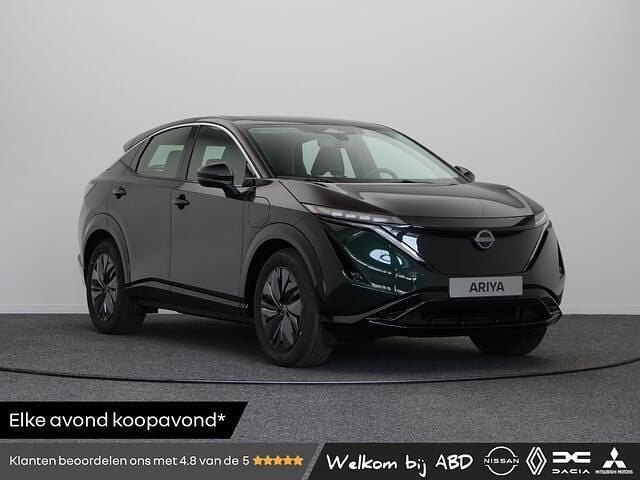 Aurora green (groen parelmoer) Nieuw 2025 Nissan Ariya SUV | € 43.895 (Goede deal) - Afbeelding 1/4