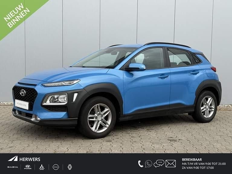 Blue lagoon metallic (z3u) Gebruikt 2018 Hyundai Kona Comfort SUV | € 14.735 (Iets duurder) - Afbeelding 1/4