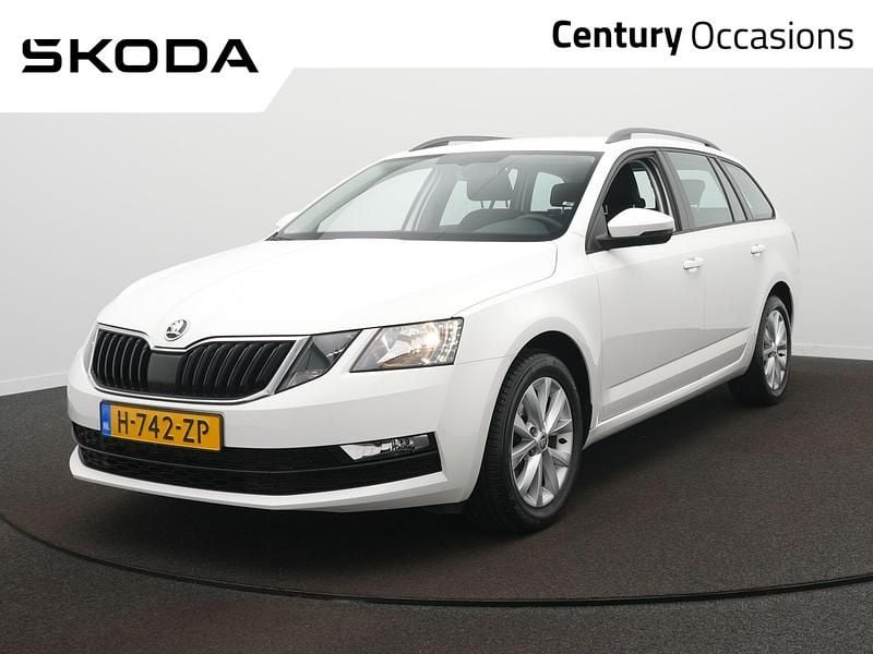 Wit Gebruikt 2020 Skoda Octavia Business Line Stationwagen | € 16.900 (Goede deal) - Afbeelding 1/4