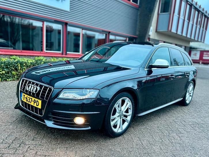 Zwart Gebruikt 2009 Audi S4 Stationwagen | € 12.750 (Iets duurder) - Afbeelding 1/4