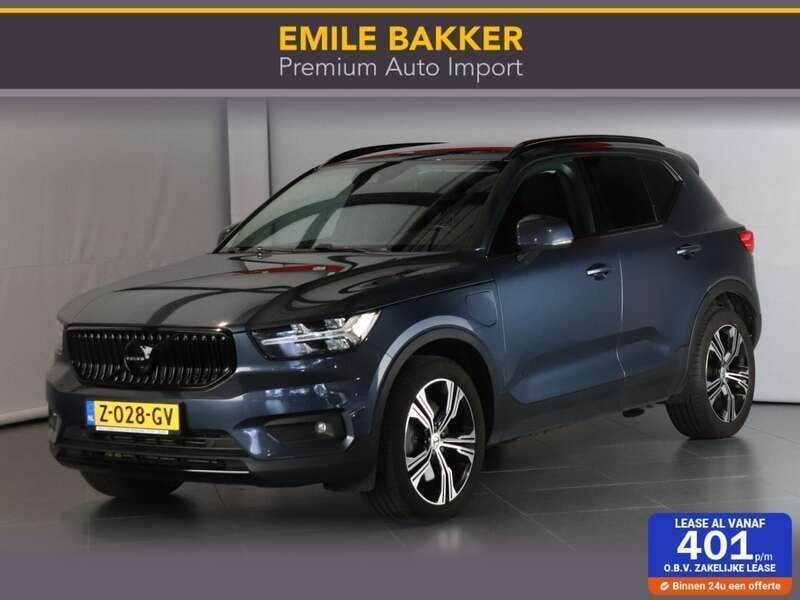 Blauw Gebruikt 2021 Volvo XC40 R-Design SUV | € 24.750 (Eerlijke prijs) - Afbeelding 1/4
