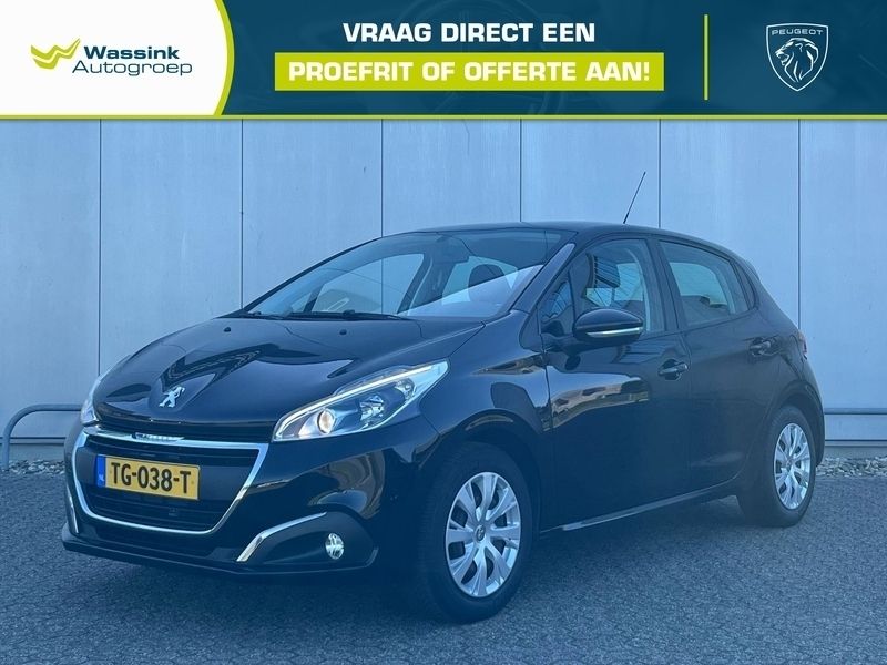 Noir perla nera (zwart metallic) Gebruikt 2018 Peugeot 208 Hatchback | € 10.940 (Eerlijke prijs) - Afbeelding 1/4