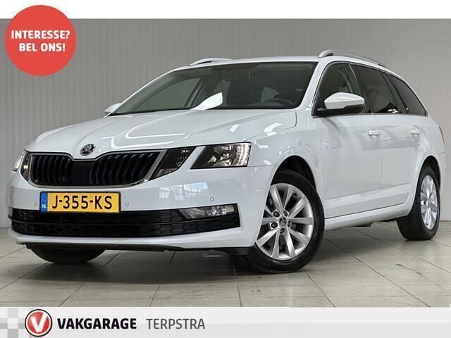 Wit Gebruikt 2020 Skoda Octavia Business Line Stationwagen | € 15.995 (Super prijs) - Afbeelding 1/4
