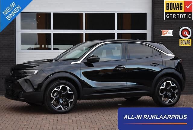Zwart Gebruikt 2024 Opel Mokka Ultimate SUV | € 24.900 (Eerlijke prijs) - Afbeelding 1/4