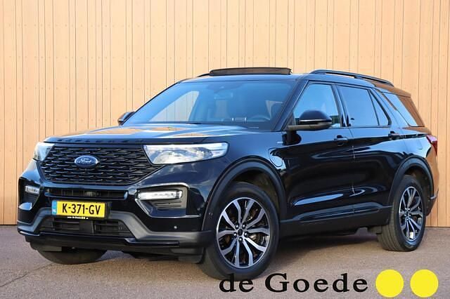 Zwart Gebruikt 2020 Ford Explorer ST-Line SUV | € 46.940 (Eerlijke prijs) - Afbeelding 1/4