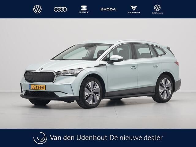 Grijs, metallic lak Gebruikt 2021 Skoda Enyaq iV SUV | € 23.940 (Super prijs) - Afbeelding 1/4