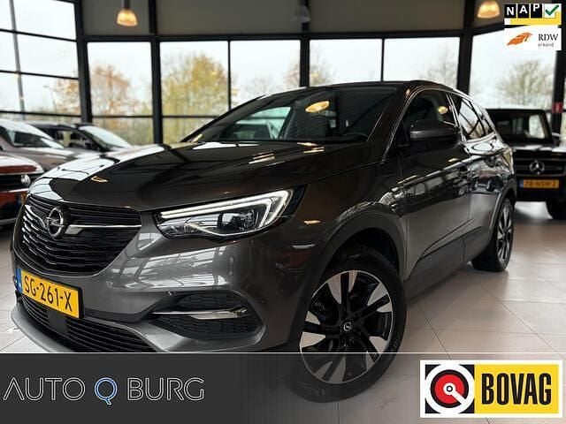 Grijs Gebruikt 2018 Opel Grandland X Innovation SUV | € 11.950 (Goede deal) - Afbeelding 1/4