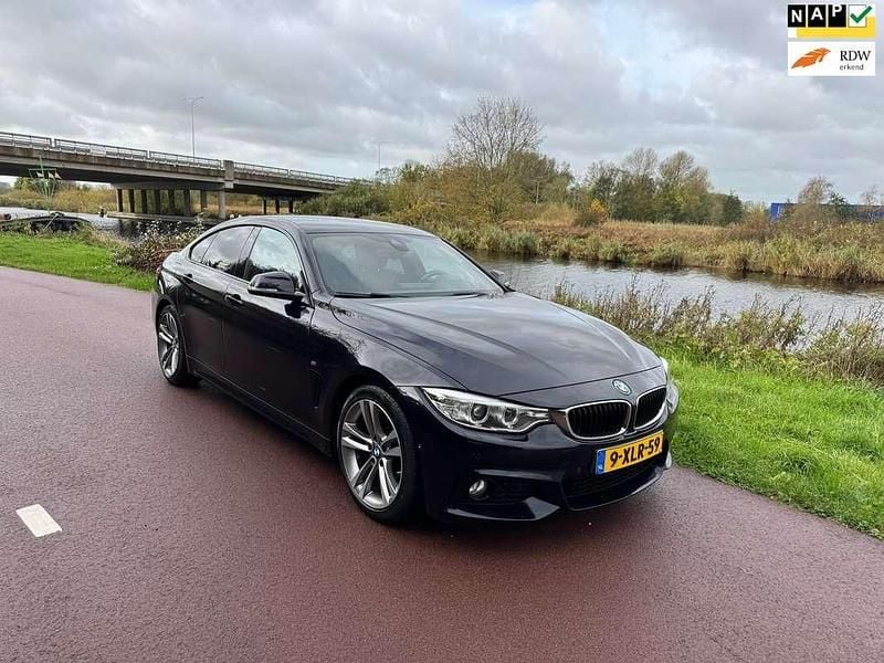 Zwart Gebruikt 2014 BMW 420 Gran Coupé Executive Coupé | € 13.950 (Eerlijke prijs) - Afbeelding 1/4