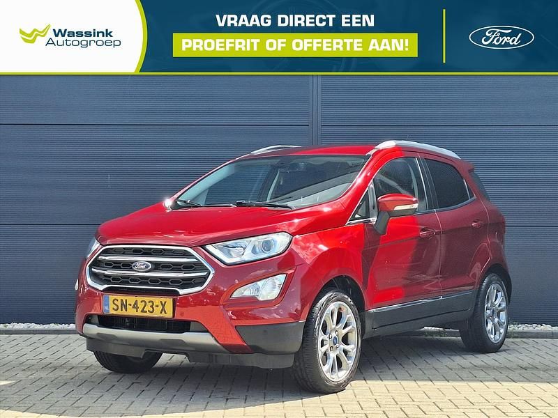 Rood Gebruikt 2018 Ford Ecosport Titanium SUV | € 14.940 (Iets duurder) - Afbeelding 1/4