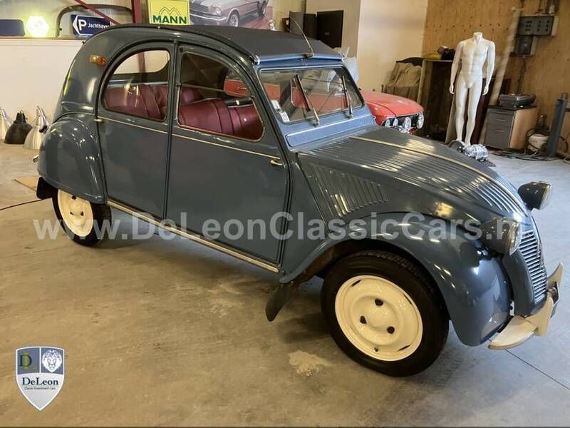 Blauw Gebruikt 1958 Citroën 2CV Sedan | € 12.950 - Afbeelding 1/4