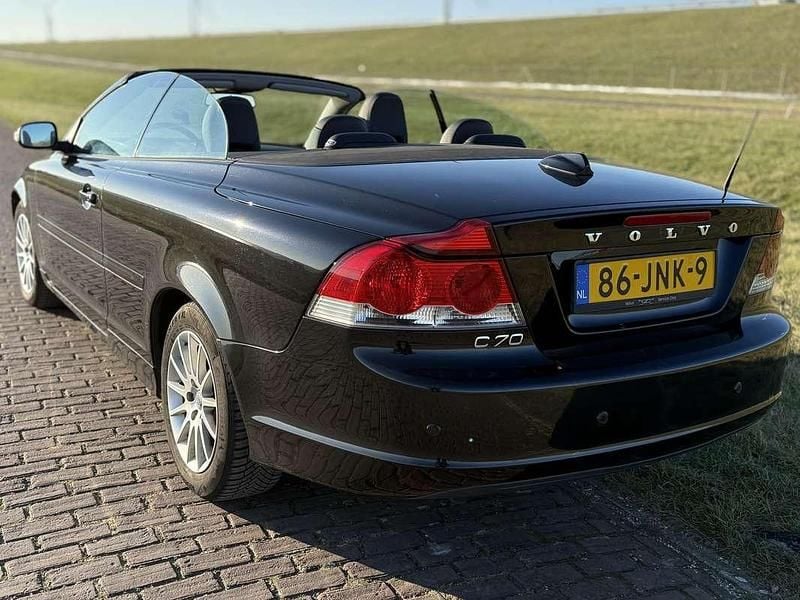 Zwart Gebruikt 2008 Volvo C70 Summum Cabriolet | € 14.000 (Eerlijke prijs) - Afbeelding 1/4