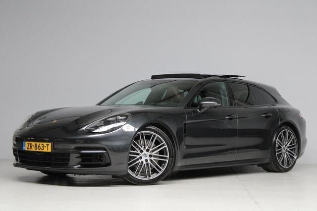 Grijs Gebruikt 2019 Porsche Panamera S E-Hybrid Sport Turismo Sedan | € 74.945 (Super prijs) - Afbeelding 1/4