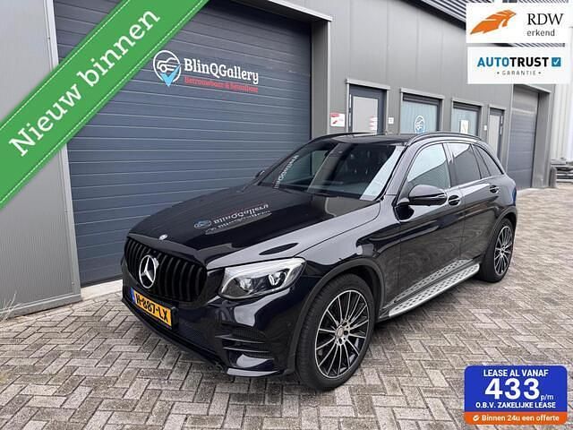 Zwart Gebruikt 2016 Mercedes GLC250 AMG line SUV | € 24.995 (Goede deal) - Afbeelding 1/4