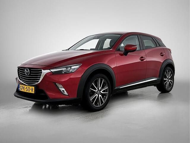 Rood (parellak) Gebruikt 2016 Mazda CX-3 SUV | € 15.895 (Eerlijke prijs) - Afbeelding 1/4