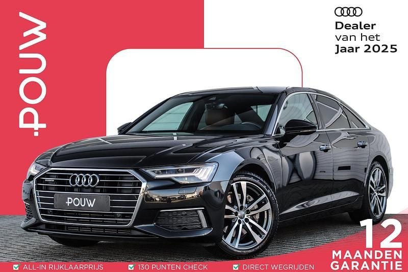 Grijs Gebruikt 2019 Audi A6 Design Sedan | € 39.900 (Goede deal) - Afbeelding 1/4