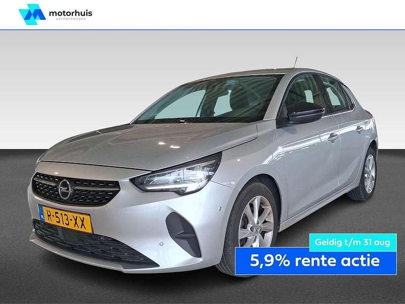 Grijs Gebruikt 2022 Opel Corsa Elegance Hatchback | € 14.945 (Eerlijke prijs) - Afbeelding 1/4