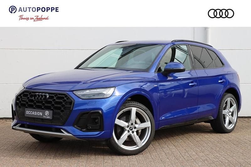 Blauw Gebruikt 2021 Audi Q5 Basis SUV | € 44.950 (Super prijs) - Afbeelding 1/4