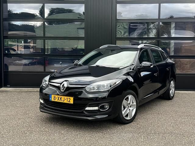 Zwart Gebruikt 2014 Renault Mégane GrandTour Expression Stationwagen | € 4.999 (Eerlijke prijs) - Afbeelding 1/4