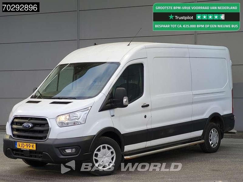 Wit Gebruikt 2021 Ford Transit S Van | € 18.900 (Super prijs) - Afbeelding 1/3