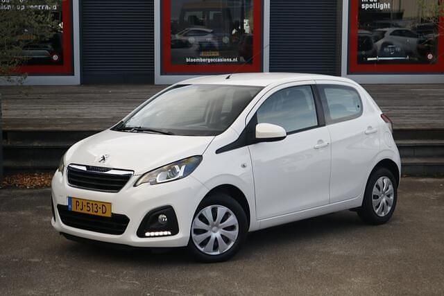Wit Gebruikt 2017 Peugeot 108 Active Hatchback | € 7.890 (Eerlijke prijs) - Afbeelding 1/4